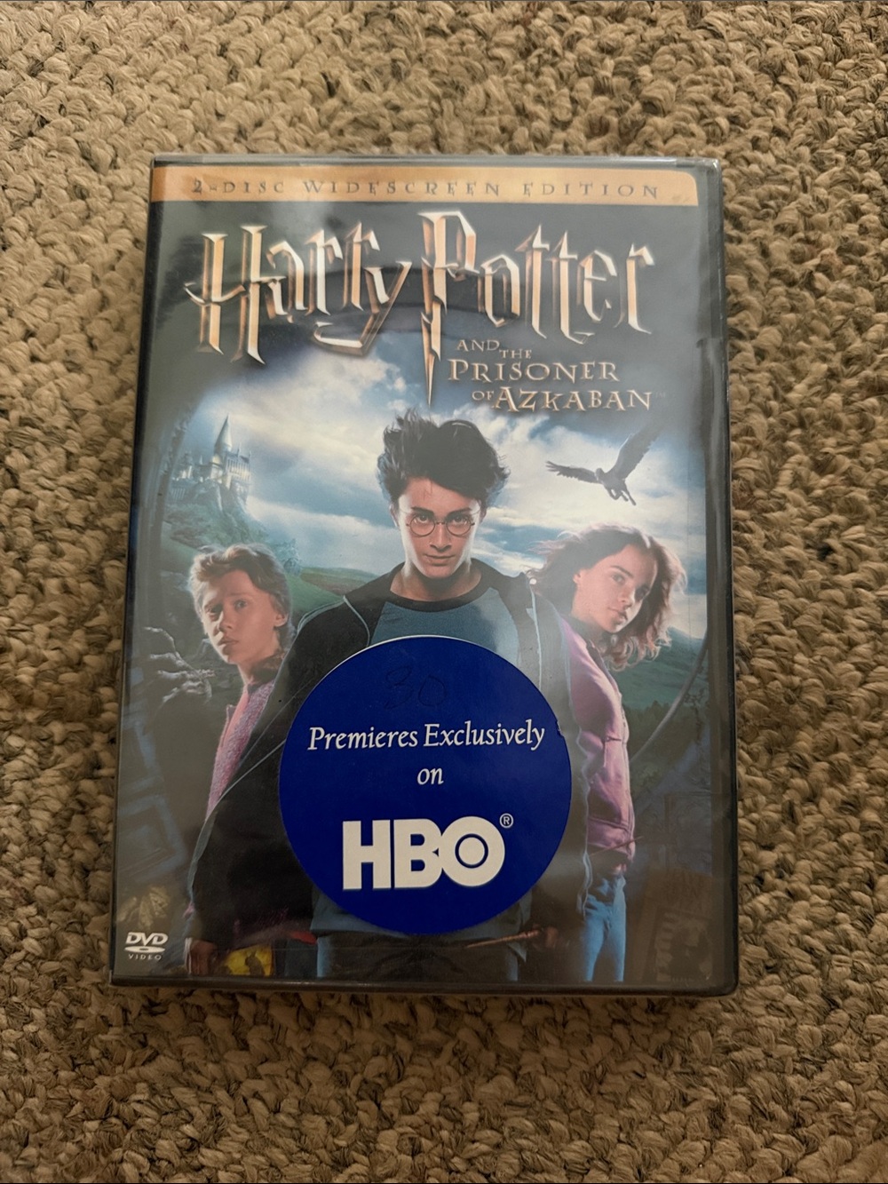Warner Bros. Harry Potter and the Prisoner of Azkaban - Blue and Gold Artwork
